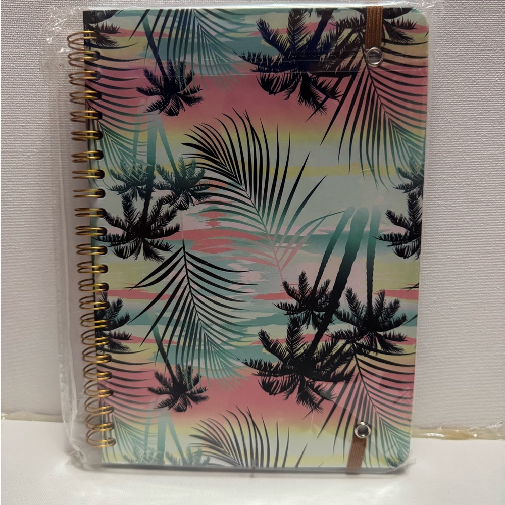 Tropical Palm Spiral Notebook